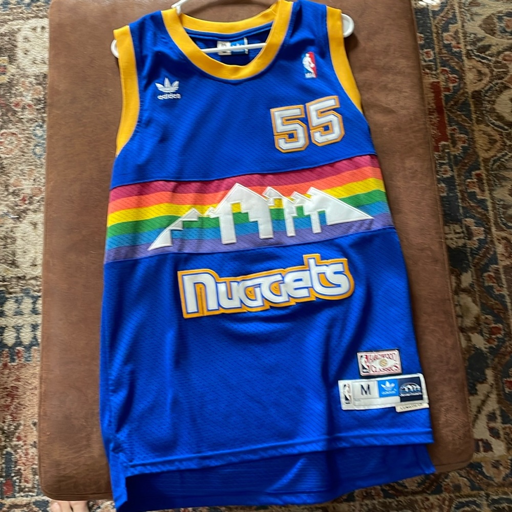 Mutombo throwback jersey